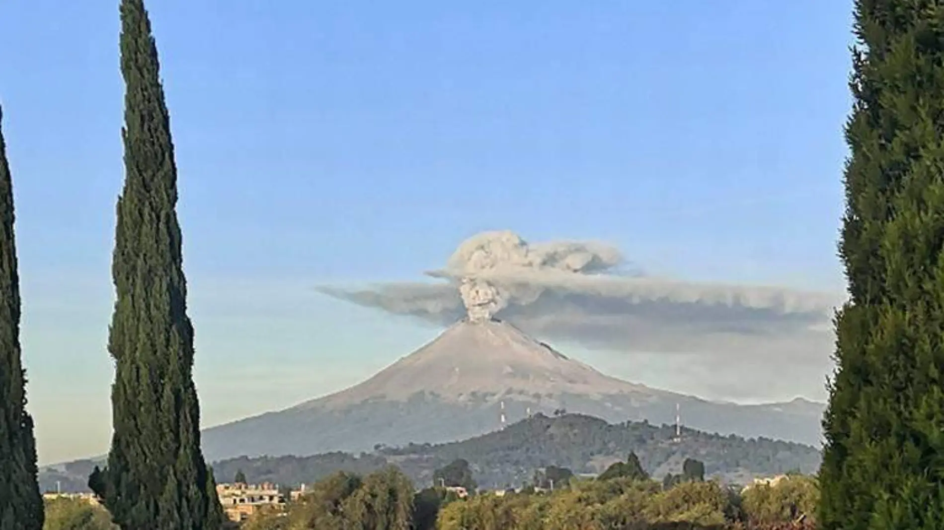 Captan a Catrina en el Popocatépetl